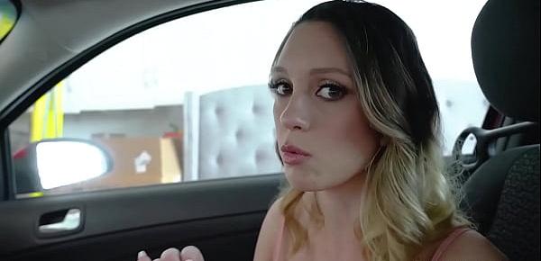  Nasty MILF sucked my dick in the car and she liked it
